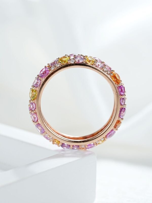 微信图片_20241118114046 Sgarit Fine Jewelry 18K Gold 2.4Ct Natural Blue Sapphire 0.14Ct Diamond Ring Jewellery