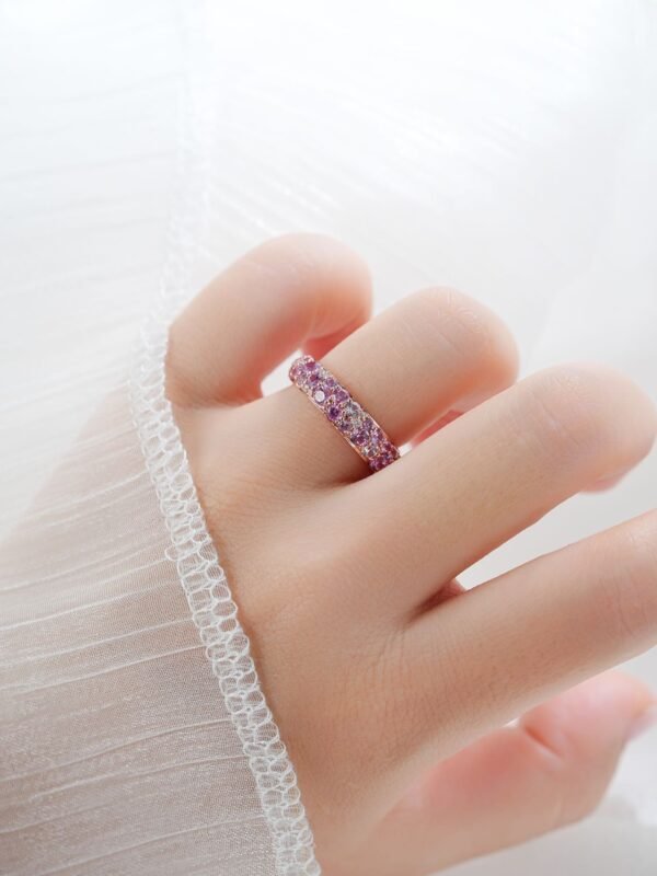 微信图片_20241118114124 Sgarit Fine Jewelry 18K Gold 2.4Ct Natural Blue Sapphire 0.14Ct Diamond Ring Jewellery