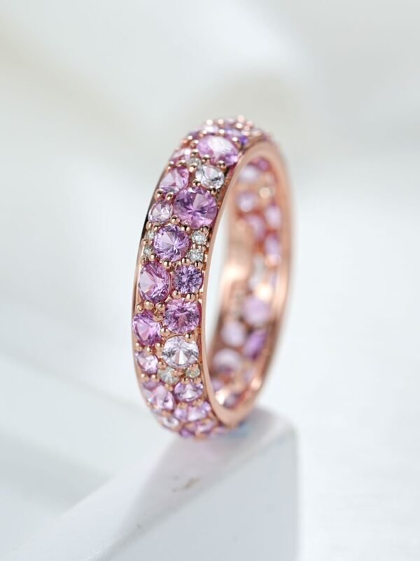 微信图片_20241118114140 Sgarit Fine Jewelry 18K Gold 2.4Ct Natural Blue Sapphire 0.14Ct Diamond Ring Jewellery