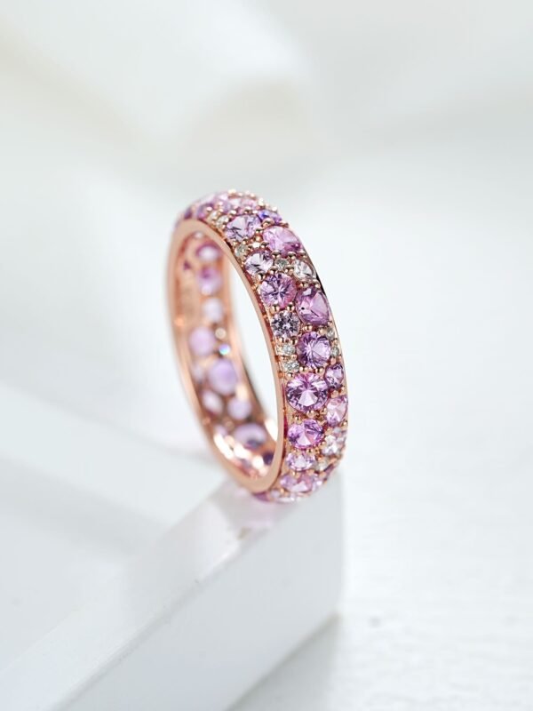 微信图片_20241118114147 Sgarit Fine Jewelry 18K Gold 2.4Ct Natural Blue Sapphire 0.14Ct Diamond Ring Jewellery