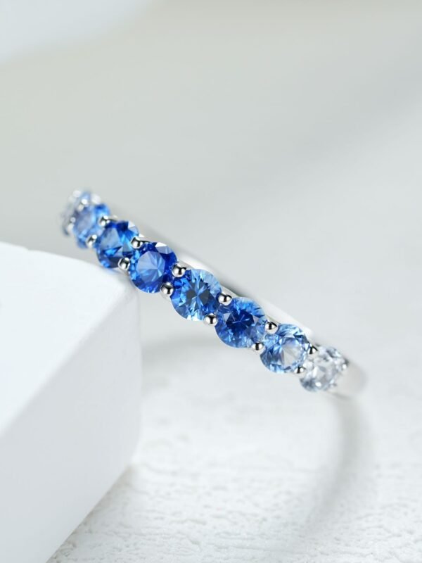微信图片_20241118114824 Sgarit Fine Jewelry 18K Gold 1.17Ct Natural Blue Sapphire Gemstone Ring Jewellery