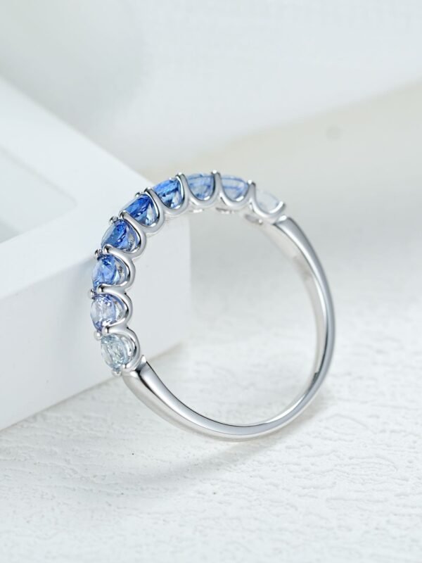 微信图片_20241118114829 Sgarit Fine Jewelry 18K Gold 1.17Ct Natural Blue Sapphire Gemstone Ring Jewellery