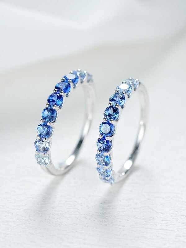 微信图片_20241118114839 Sgarit Fine Jewelry 18K Gold 1.17Ct Natural Blue Sapphire Gemstone Ring Jewellery