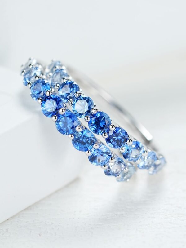 微信图片_20241118114844 Sgarit Fine Jewelry 18K Gold 1.17Ct Natural Blue Sapphire Gemstone Ring Jewellery