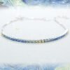 微信图片_20241118114915 Sgarit Fine Jewelry 18K Gold 2Mm Natural Color Sapphire Gemstone Bracelet Jewellery