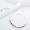 微信图片_20241118115024 Sgarit Fine Jewelry 18K Gold 2Mm Natural Color Sapphire Gemstone Bracelet Jewellery