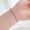 微信图片_20241118115046 Sgarit Fine Jewelry 18K Gold 2Mm Natural Color Sapphire Gemstone Bracelet Jewellery