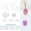微信图片_20241118115121 Sgarit Fine Jewelry 18K Gold 0.66Ct Pink Sapphire Natural Gemstone Pendant Jewellery