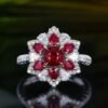 微信图片_20241119093553 Sgarit Fine Jewelry Solid 18K Gold 1.06Ct Mozambique Natural Unheated Pigeon Red Ruby Ring/Pendant Jewellery For Women