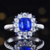 微信图片_20241119093643 Sgarit Fine Jewelry Solid 18K Gold 2.08Ct Natural Royal Blue Sapphire Ring /Pendant Without Chain Jewellery For Women