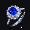 微信图片_20241119093644 Sgarit Fine Jewelry Solid 18K Gold 2.08Ct Natural Royal Blue Sapphire Ring /Pendant Without Chain Jewellery For Women