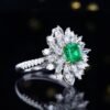 微信图片_202411190937311 Sgarit Fine Jewelry Solid 18K Gold 1.06Ct Natural Wharton Emerald Ring/Pendant Jewellery For Women