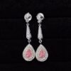 微信图片_20241119093745 Sgarit Fine Jewelry Solid 18K Gold 0.38Ct Natural Diamond Fancy Pink Earrings Jewellery For Women