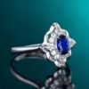 微信图片_20241119161037 Sgarit Fine Jewelry Solid 18K Gold 0.41Ct Sri Lanka Natural Gemstone Royal Blue Sapphire Pendant Jewellery For Women