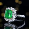 微信图片_20241119161105 Sgarit Fine Jewelry Solid 18K Gold 3.99Ct Natural Gemstone Emerald Ring/Pendant Jewellery For Women