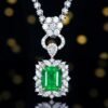 微信图片_202411191611052 Sgarit Fine Jewelry Solid 18K Gold 3.99Ct Natural Gemstone Emerald Ring/Pendant Jewellery For Women