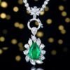 微信图片_20241119161144 Sgarit Fine Jewelry Solid 18K Gold 3.68Ct Natural Gemstone Emerald Ring/Pendant Jewellery For Women