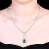 微信图片_20241119161145 Sgarit Fine Jewelry Solid 18K Gold 3.68Ct Natural Gemstone Emerald Ring/Pendant Jewellery For Women