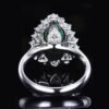 Sgarit Fine Jewelry Solid 18K Gold 1.36Ct Afghanistan Natural Gemstone Emerald Ring/Pendant Jewellery For Women