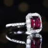 微信图片_202411191613371 Sgarit Fine Jewelry Solid 18K Gold 1.17Ct Natural Gemstone Unheated Red Ruby Ring/Pendant Jewellery For Women