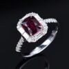 微信图片_202411191613381 Sgarit Fine Jewelry Solid 18K Gold 1.17Ct Natural Gemstone Unheated Red Ruby Ring/Pendant Jewellery For Women