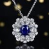 微信图片_202411211700591 Sgarit Fine Jewelry Manufacturer Real 18K Gold 1.82Ct Natural Sri Lanka Royal Blue Sapphire Ring/Pendant Jewellery