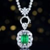 微信图片_20241121170145 Sgarit Fine Jewelry Manufacturer Real 18K Gold 3.02Ct Afghanistan Natural Gemstone Green Emerald Ring Jewellery