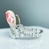 微信图片_202411211704111 Sgarit Fine Jewelry Manufacturer Real 18K White Gold 1.05Ct Natural Pink Diamond Ring Jewellery