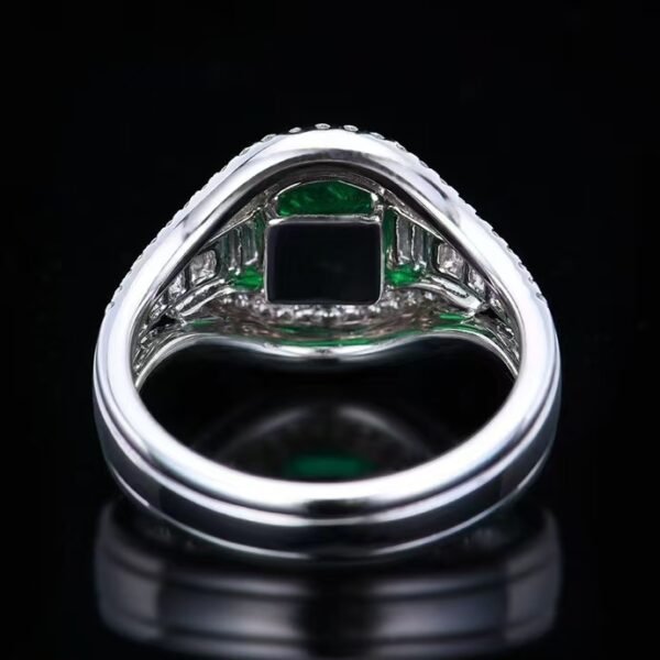 微信图片_202411230936004 Sgarit Fine Jewelry Manufacturer 18K White Gold Emerald Cut Zambia 1.66Ct Natural Gemstone Walton Green Emerald Ring Jewellery