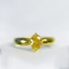 微信图片_20241123093731 Sgarit Fine Jewelry Manufacturer 18K Gold Oval Cut Si1 1Ct Natural Fancy Yellow Diamond Ring Jewellery