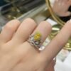 微信图片_202411230938041 Sgarit Fine Jewelry Manufacturer 18K White Gold Pear Cut Vs 1.16Ct Natural Fancy Yellow Diamond Ring Jewellery