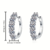 微信图片_202502111457372 Sgarit Fashion Jewelry S925 Sterling Silver Round Cut 3Ct Moissanite Earrings Classic Jewellery