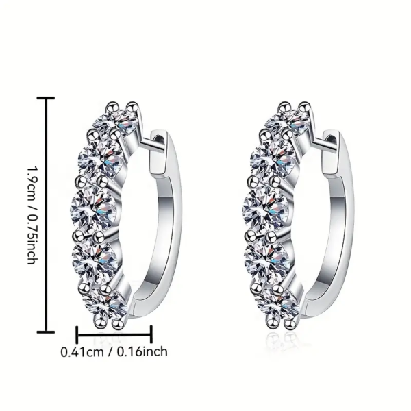 微信图片_202502111457372 Sgarit Fashion Jewelry S925 Sterling Silver Round Cut 3Ct Moissanite Earrings Classic Jewellery