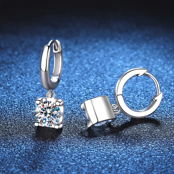 微信图片_20250211145831 Women's Earrings Sgarit Fashion Jewelry S925 Sterling Silver Round Brilliant Cut 1Ct Moissanite Earrings Jewellery
