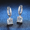 微信图片_202502111458313 Women's Earrings Sgarit Fashion Jewelry S925 Sterling Silver Round Brilliant Cut 1Ct Moissanite Earrings Jewellery
