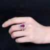 微信图片_20250424114400 SGRAIT Luxury 18k Gold Diamond Jewellery Ring 3.09ct Unheated Natural Pigeon Blood Red Ruby Ring with Diamonds Jewelry PT950