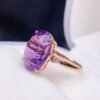 微信图片_20250425144517 SGRAIT Luxury 18k Gold Jewellery 8.85ct Oval Cut Natural Amethyst for Women With Diamonds Jewelry Ring