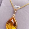 微信图片_20250425151310 SGARIT Exquisite 18k Gold Jewelry 21.2ct Pear Cut Natural Yellow Quartz Pendant for Women With Diamond Jewellery