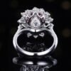 微信图片_20250428140650 SGRAIT PT950 Luxury 18k Gold Jewellery 3.05ct Oval Cut Unheated Natural Pink Sapphire With Diamonds Jewelry Ring