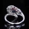 微信图片_20250428143610 SGRAIT PT950 Luxury 18k Gold Jewellery Ring 1.31ct Natural Pigeon Blood Red Ruby with 62p 0.38ct Diamonds Jewelry Ring