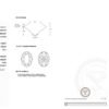 IGI Certified CVD Jewelry Oval Cut 2.07ct VVS2 9.33x6.48x4.34mm Yellow Lab Grown Diamond Loose Diamonds for Jewellery