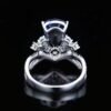 微信图片_20250505154458 Luncy Jewelry 18k While Gold 2.84ct Pear Cut Unheated Royal Blue Sapphire with Diamonds Jewellery Ring for Wedding and Parties