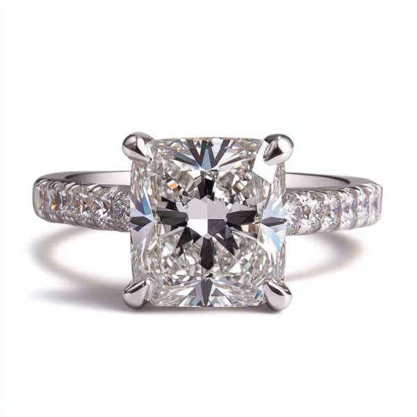 微信图片_20250516151952 Manufacturer Custom Dropshipping Fine Jewelry GRA 14K Gold 3ct Radiant Cut VVS Moissanite Diamond Jewellery Engagement Ring