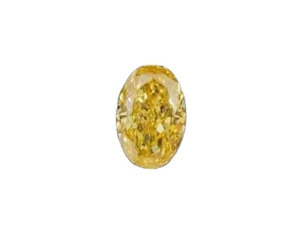 微信图片_20250526143018 IGI Certified CVD Jewelry Oval Cut 4.01ct VS2 12.51x8.31x5.1mm Yellow Lab Grown Diamond Loose Diamonds for Jewellery