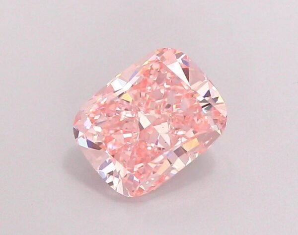 cushion cut VS2 fancy pink loose lab diamond