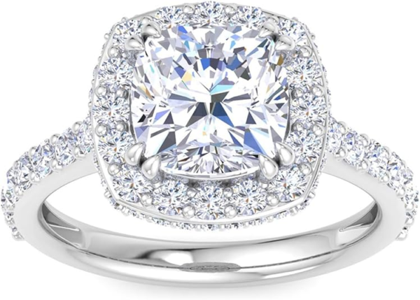 lab diamond ring