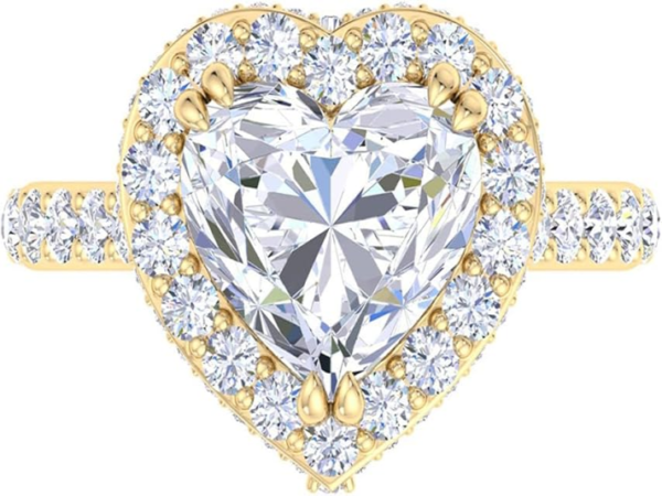 lab diamond ring