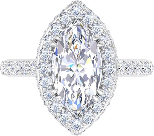 lab diamond ring