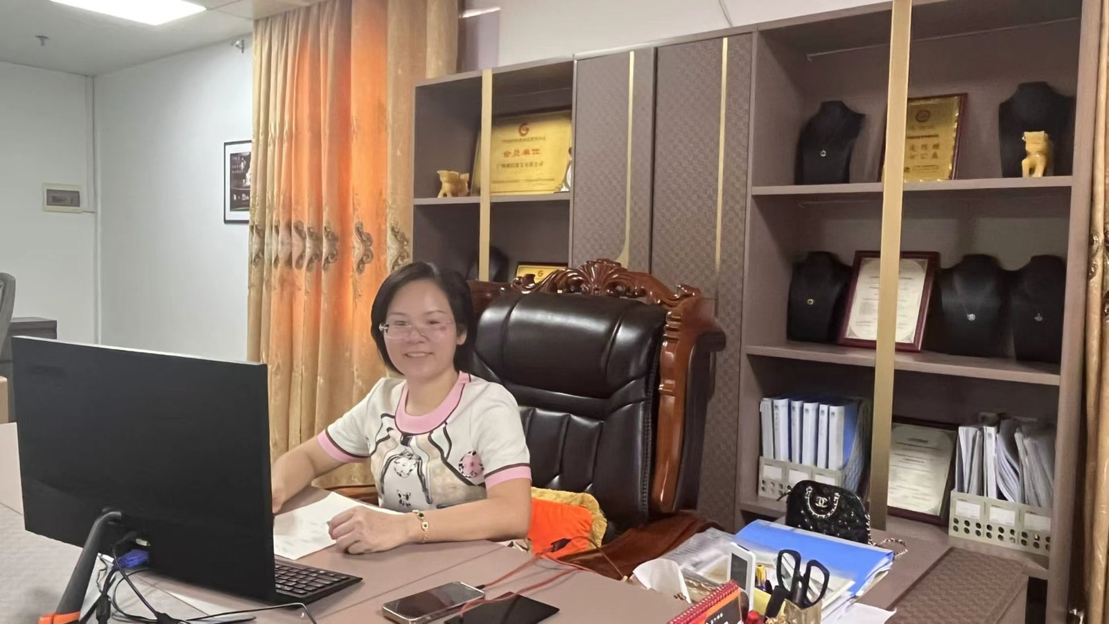 SGARIT founder Jessica Mok at the company office