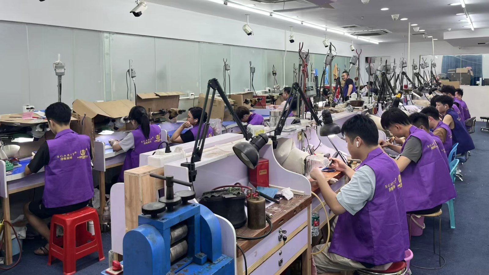 SGARIT in-house ring production workshop